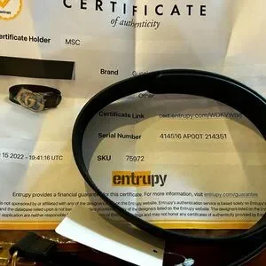 Gucci | Accessories | Authentic New Gucci Marmont Belt With  display picture 3